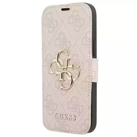 Etui Guess GUBKP13X4GMGPI do iPhone 13 Pro Max 6,7" book 4G Big Metal Logo