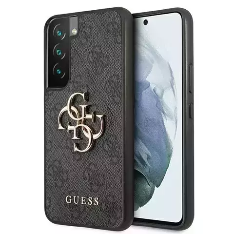 Etui Guess GUHCS22S4GMGGR S901 do Galaxy S22 hardcase 4G Big Metal Logo