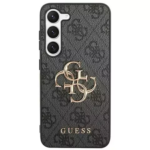 Etui Guess GUHCS24L4GMGGR do Samsung Galaxy S24 Ultra S928 czarny/black hardcase 4G Big Metal Logo