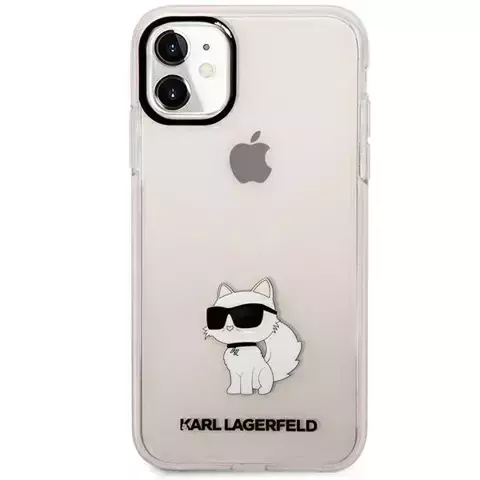 Etui Karl Lagerfeld KLHCN61HNCHTCP do iPhone 11 / Xr 6,1" hardcase Ikonik Choupette