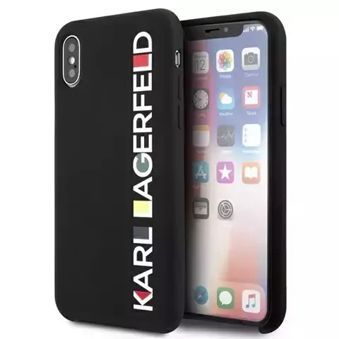 Etui Karl Lagerfeld KLHCPXBHWHBK do Apple iPhone X/XS hardcase Glossy Bauhaus