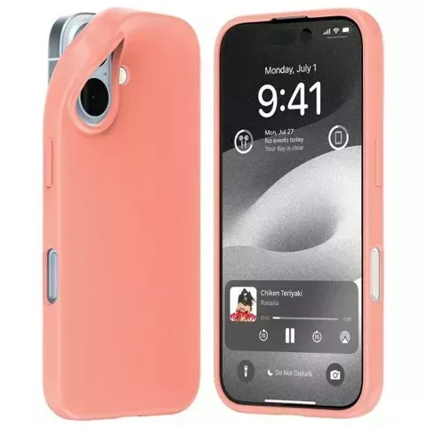 Etui Mercury Soft do iPhone 16 6.1" Różowe