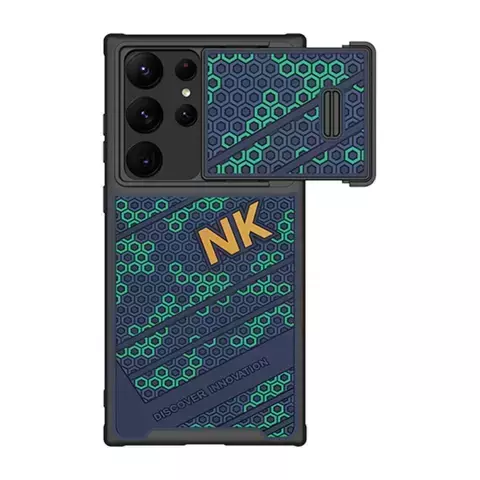 Etui Nillkin Striker do Samsung Galaxy S23 Ultra (niebiesko-zielone)