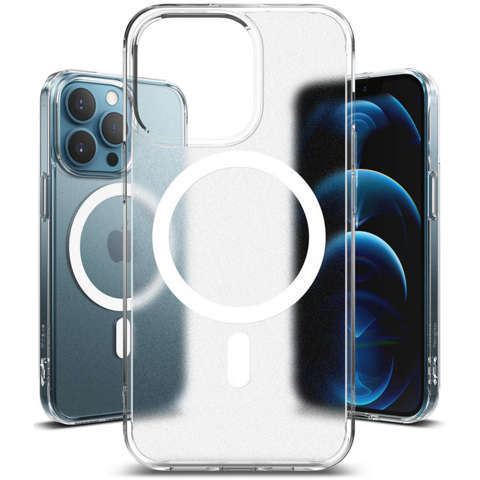 Etui Ringke Fusion Magnetic do MagSafe do iPhone 13 Pro Max Matte Clear