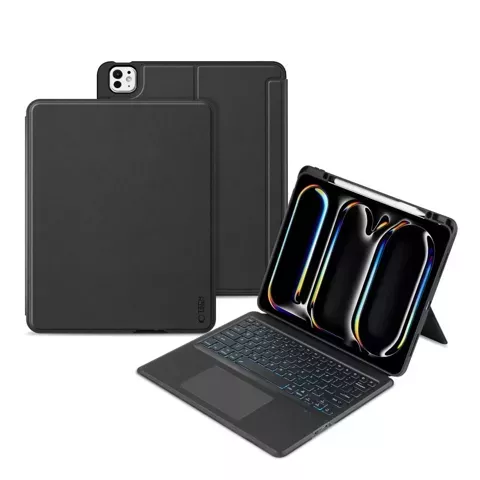 Etui Scmag Pen + Keyboard do Apple iPad Pro 13 7 / 2024 Black