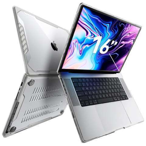 Etui Supcase Unicorn Beetle do Apple MacBook Pro 16 2021-2022 Clear