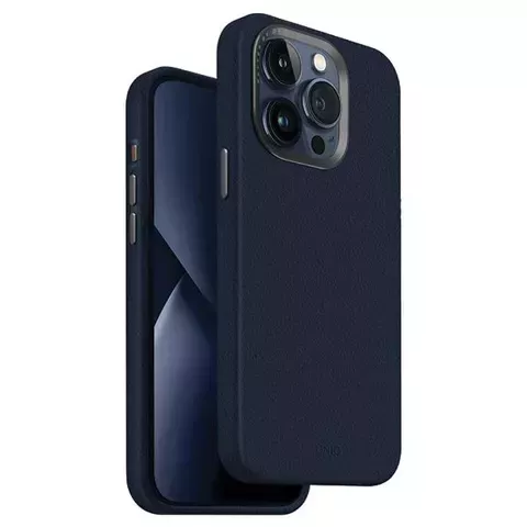 Etui UNIQ Lyden do iPhone 15 Pro Max 6.7" Magclick Charging granatowy/navy blue