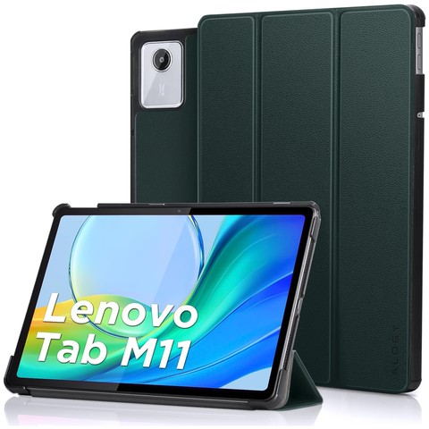 Etui do Lenovo Tab M11 10.95" TB330FU / TB330XU / TB331FC Book Case Cover z klapką obudowa futerał pokrowiec Alogy Zielone