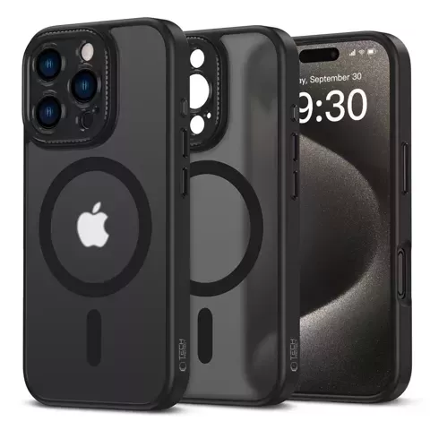 Etui do iPhone 16 Pro MagCam MagSafeCase Cover na telefon Matte Black