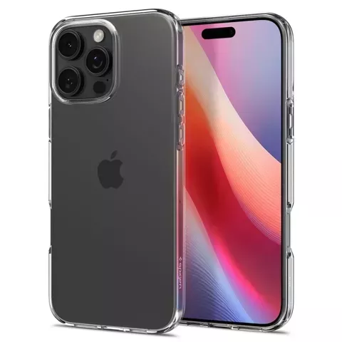 Etui do iPhone 16 Pro  Max Spigen Liquid Crystal obudowa ochronna na telefon Crystal Clear