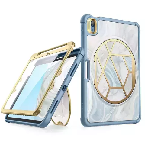 Etui na tablet Supcase Cosmo do Apple iPad 10.9 2022 MARBLE BLUE