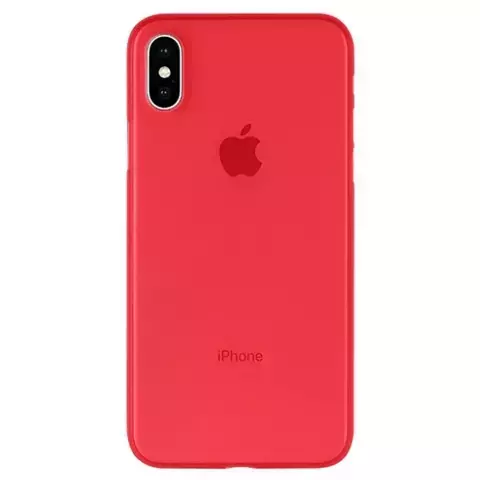 Etui na telefon Mercury Ultra Skin do iPhone Xs Max czerwony/red