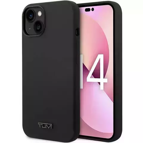 Etui na telefon Tumi Liquid Silicone hardcase do iPhone 14 Plus czarny/black