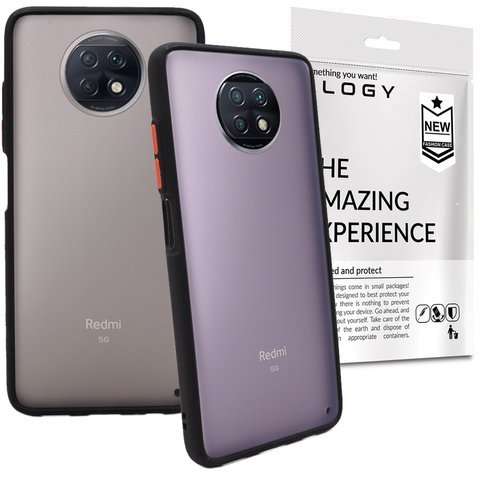 Etui na telefon obudowa Alogy Bumper case do Xiaomi Redmi Note 9T Czarne