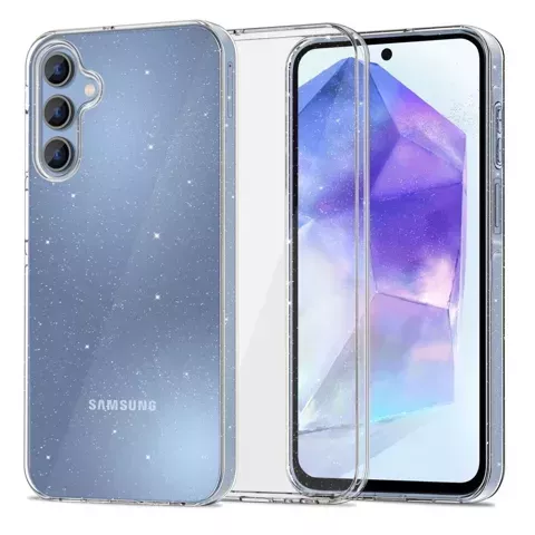 Etui obudowa Flexair do Samsung Galaxy A55 5G Glitter