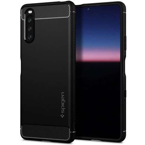 Etui obudowa Spigen Rugged Armor do Sony Xperia 10 III Matte Black