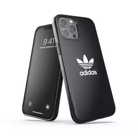 Etui ochronne Adidas OR SnapCase Trefoil do Apple iPhone 12 Pro Max czarny/black 42285