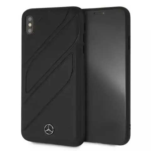 Etui ochronne Mercedes MEHCI65THLBK do Apple iPhone XS Max czarny/black hardcase New Organic I