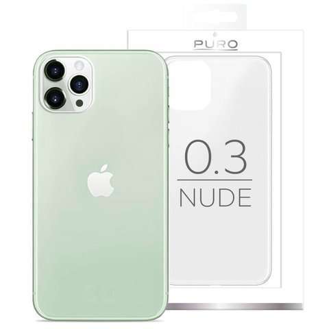 Etui ochronne PURO 0.3 Nude do Apple iPhone 12 Pro Max 6.7 Przezroczyste