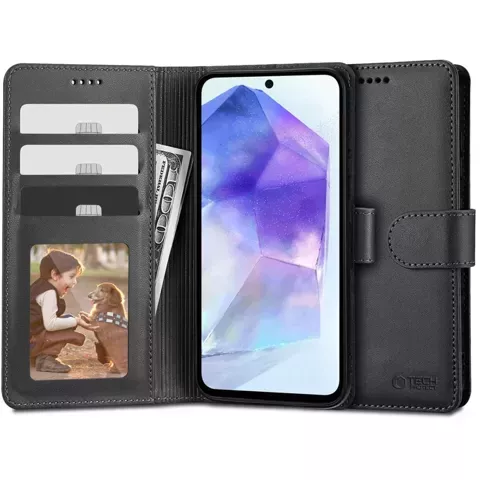 Etui portfel Wallet do Samsung Galaxy A55 5G Black