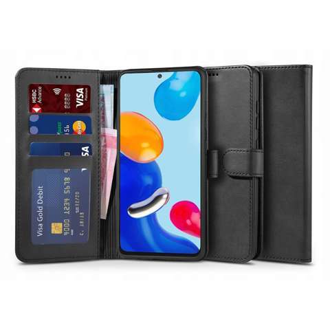 Etui portfel Wallet do Xiaomi Redmi Note 11 Pro / 11 Pro 5G Black