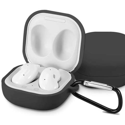 Etui silikonowe Alogy Slim Case do Samsung Galaxy Buds Live/ Buds Pro Szare