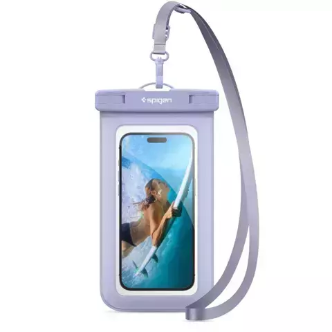 Etui wodoodporne Spigen A601 Universal Waterproof Case Aqua Blue