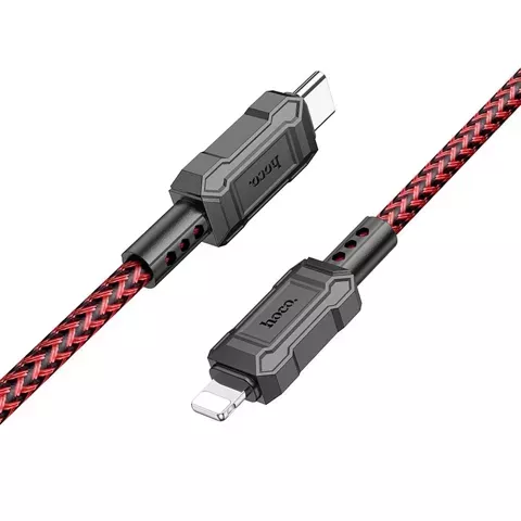 HOCO Kabel Typ C do Lightning X94 1 m Czerwony PD 20W Szybkie Ładowanie PVC