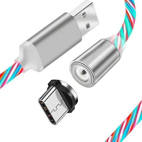 USB LED kabel s vyměnitelnými koncovkami 3 v 1 za 130 Kč - Allegro