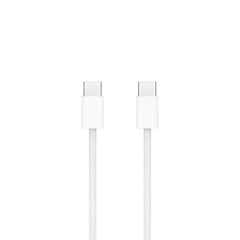 Kabel Apple USB-C do USB-C 1m, 60W, biały, trwały, oryginalny