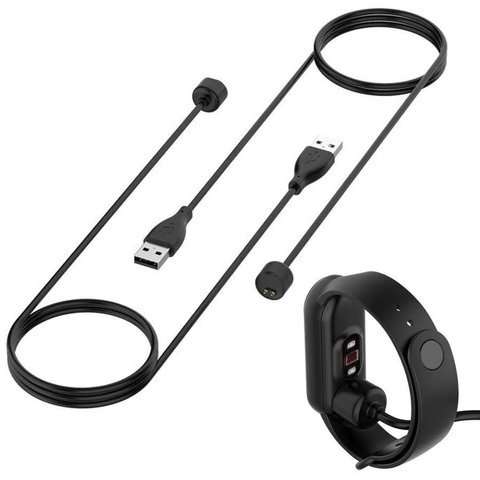 Ładowarka Alogy kabel USB do Xiaomi Mi Band 5 Global czarny