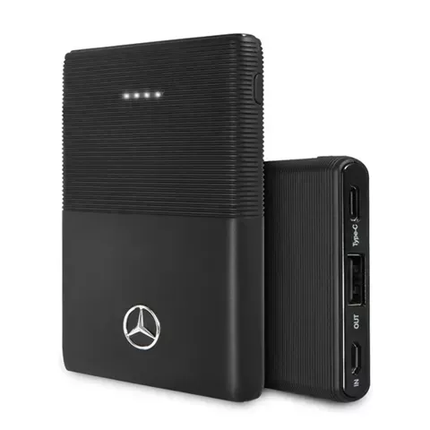 Mercedes Powerbank MEPB5KAESBK 5000 mAh czarny/black