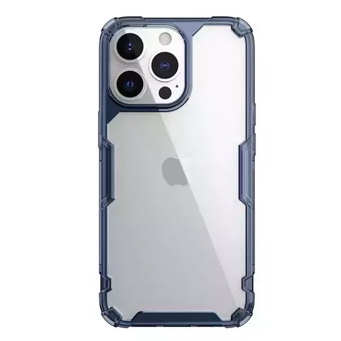 Nillkin Nature Pro etui do iPhone 13 Pro Max pancerna obudowa pokrowiec niebieski