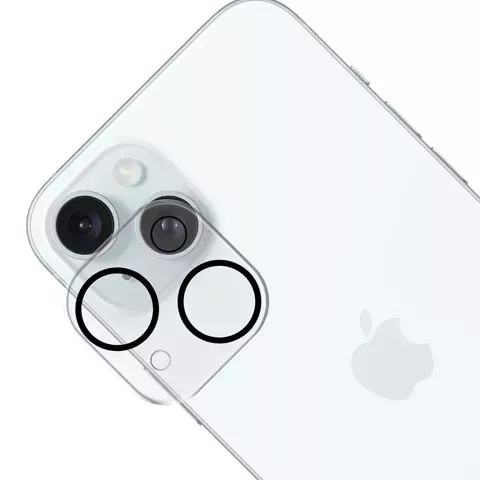 Osłona na obiektyw do Apple iPhone 15/15 Plus - 3mk Lens Pro Full Cover