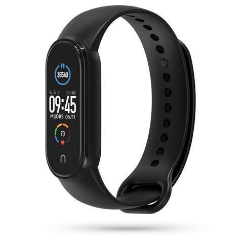 Pasek IconBand do Xiaomi Mi Smart Band 5 / 6 / 6 NFC Black