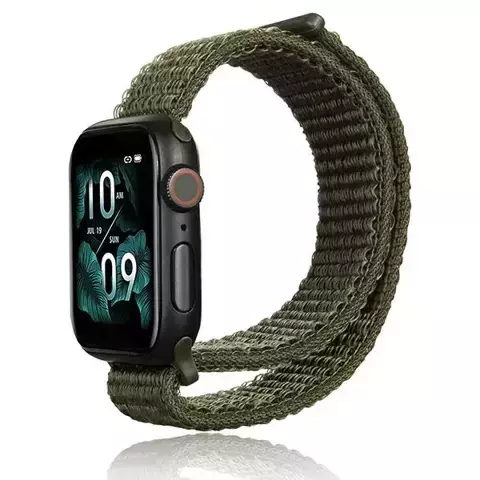 Pasek do smartwatcha Beline Nylon do Apple Watch 38/40/41mm cargo khaki
