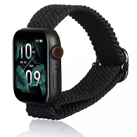 Pasek do smartwatcha Beline Textile do Apple Watch 42/44/45/49mm czarny /black