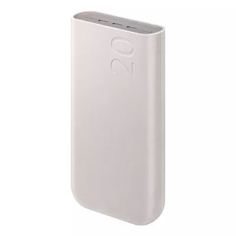 Powerbank Samsung EB-P4520XUEGEU 20000 mAh 3x USB-C 45W SFC - beżowy