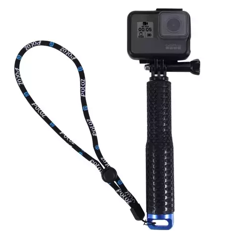 Puluz Kijek Selfie Stick do kamer sportowych PZ150 (czarny)