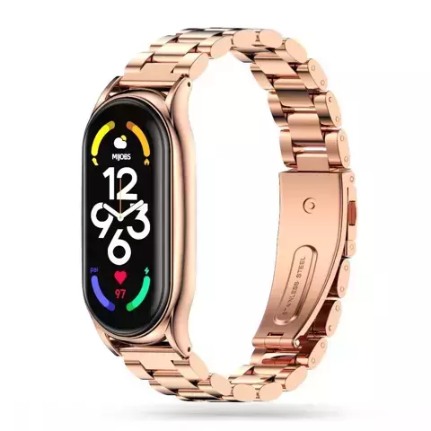 Stainless xiaomi mi smart band 7 rose gold