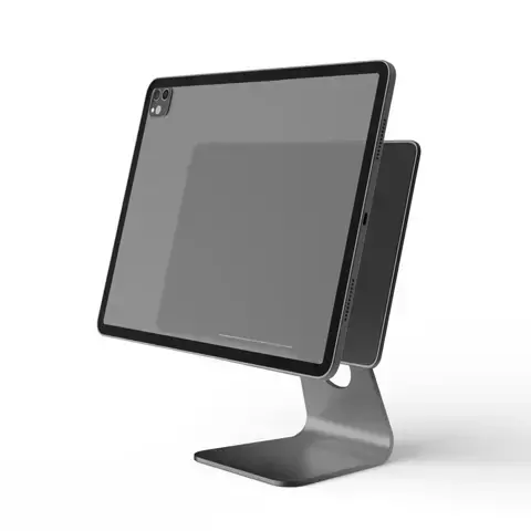 Stoyobe Smart Stand magnetyczny stojak do iPad Pro 12.9 2018/2020/2021 podstawka uchwyt na tablet szary (HF-III)