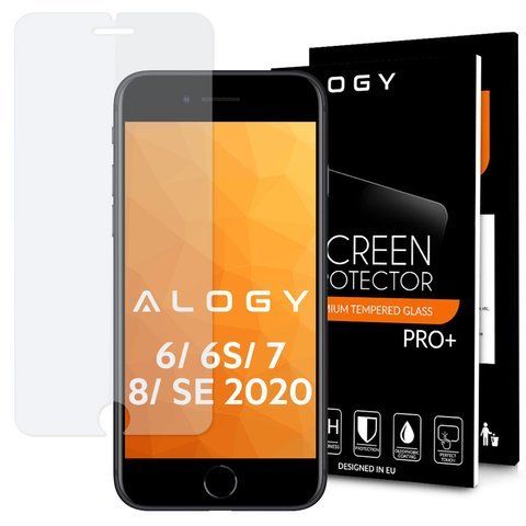 Szkło hartowane Alogy na ekran Apple iPhone 6, 6S, 7, 8, SE 2022/2020