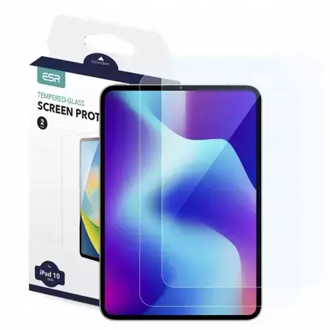 Szkło hartowane ESR Tempered Glass 2-Pack do iPad 10.9 2022 Clear