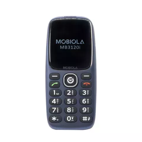 Telefon GSM Mobiola MB3120i Niebieski 2G z dużymi przyciskami dla seniora