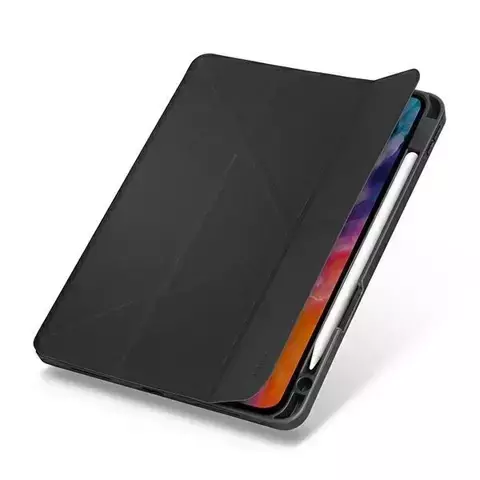 UNIQ etui Transforma Rigor iPad Air 10.9" 4/5 (2020/2022) Air 11" 6 (2024) szary/charcoal grey Antimicrobial