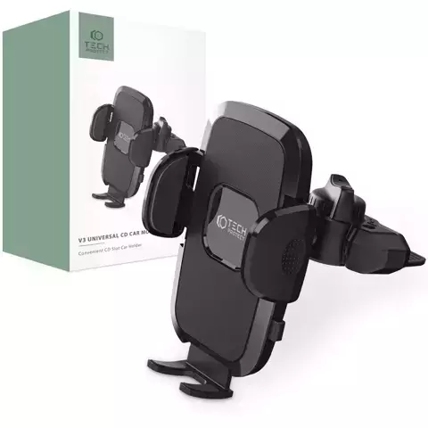 V3 universal cd car mount black