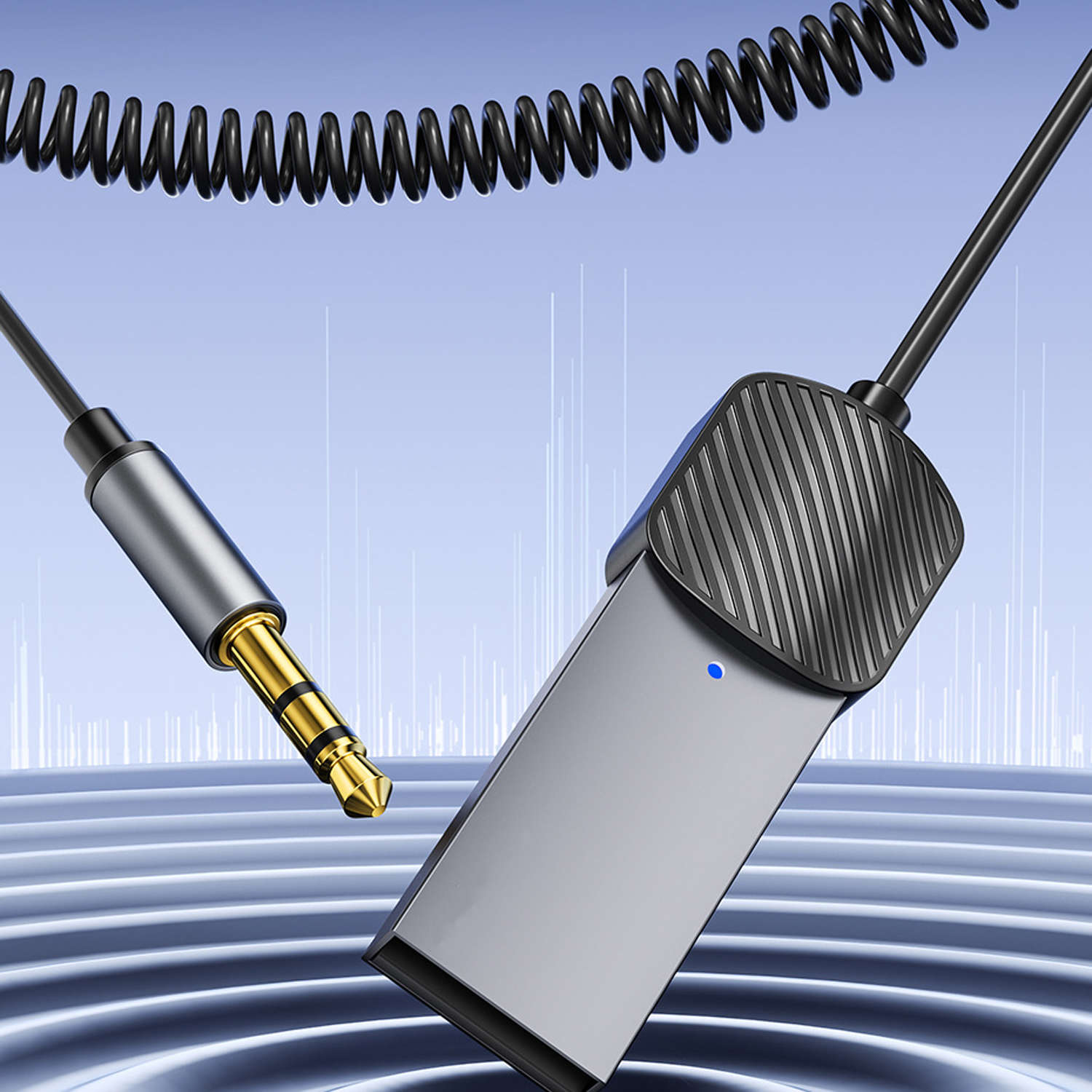 Baseus odbiornik dźwięku Bluetooth 5.0 kabel adapter audio AUX