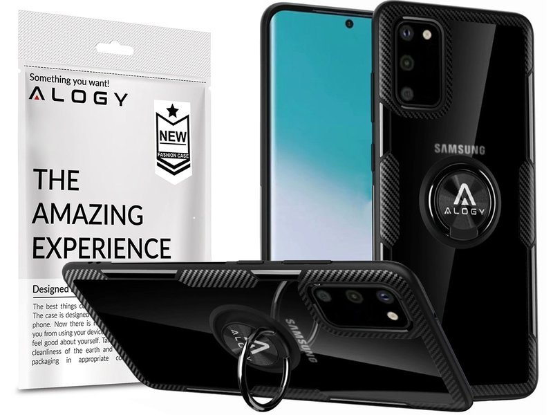 Etui Alogy Ring Holder Clear Armor Samsung Galaxy S20