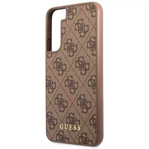 Guess 4G Charms case brown for Samsung Galaxy S23 Ultra