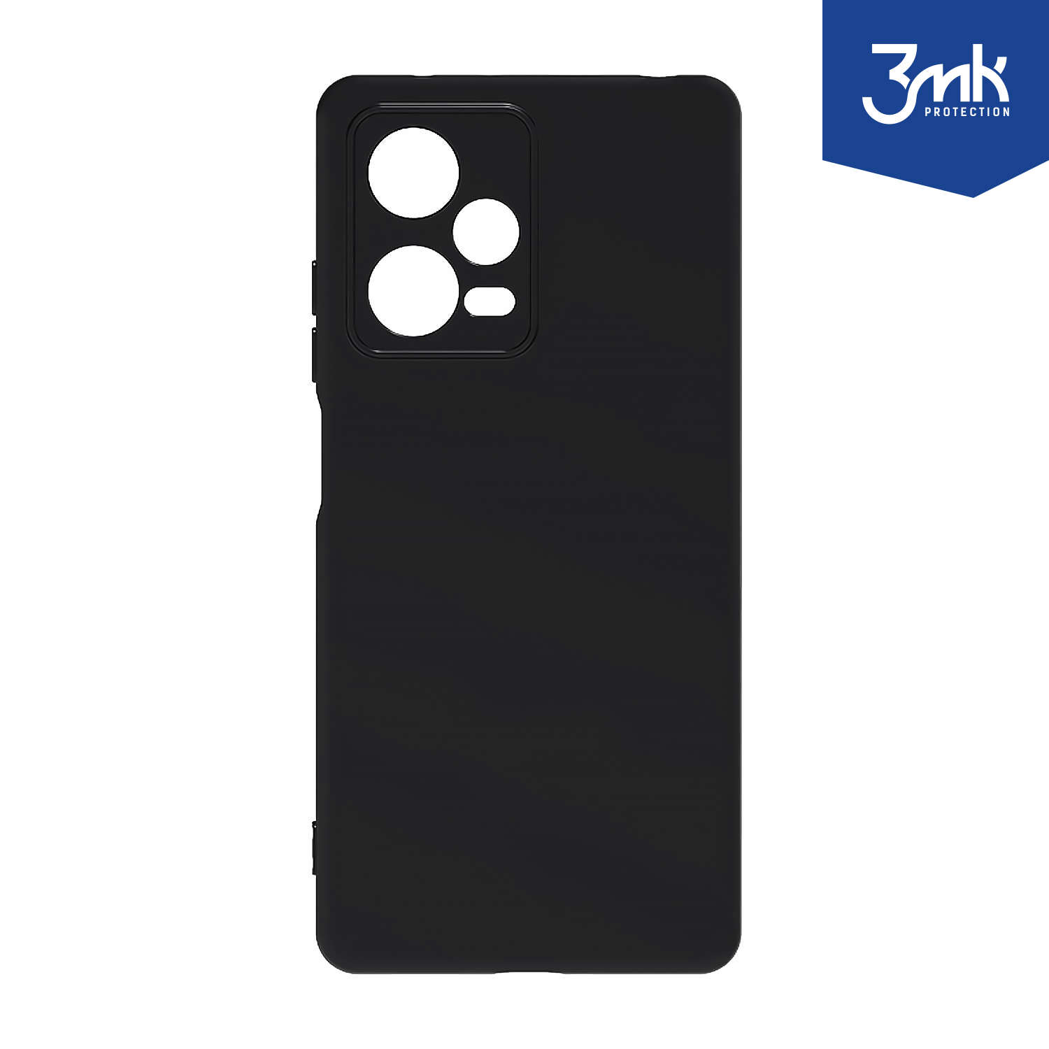 Etui Matowe Odporne Na Telefon Obudowa 3mk Matt Case Do Xiaomi Redmi Note 12 Pro Black Szkło 